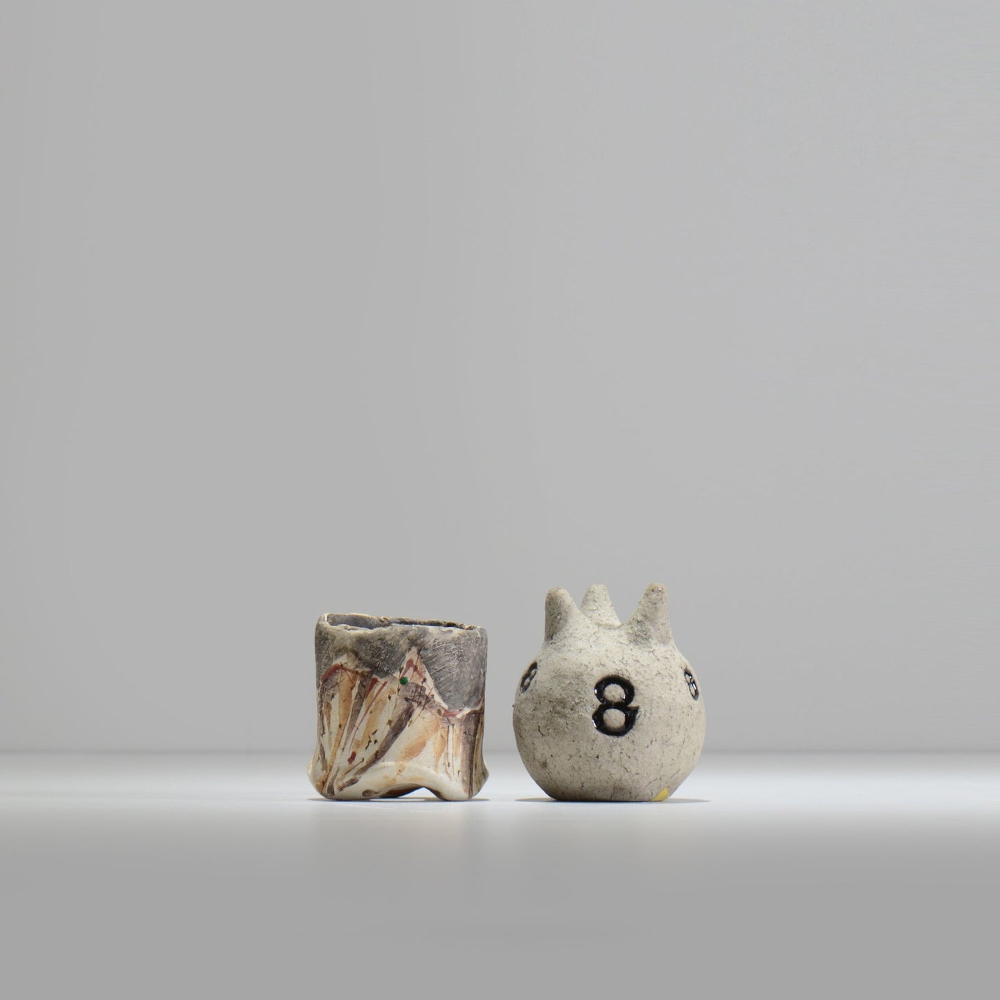 沼野秀章 / 刻ム音 / nu02_so02_xs / 約 φ5.5cm  /  植木鉢