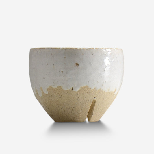 沼野秀章 / nu_white 02/ 約 φ13.1cm / 植木鉢