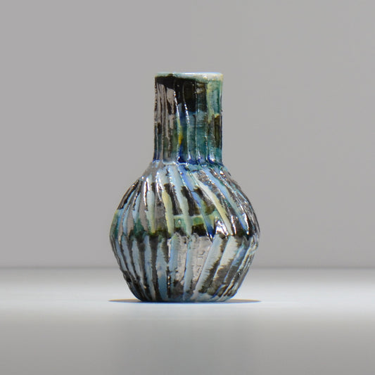 東絵理 / 一輪挿し プラチナ / platinum01_ichi02 / 約φ8.1cm / 花瓶