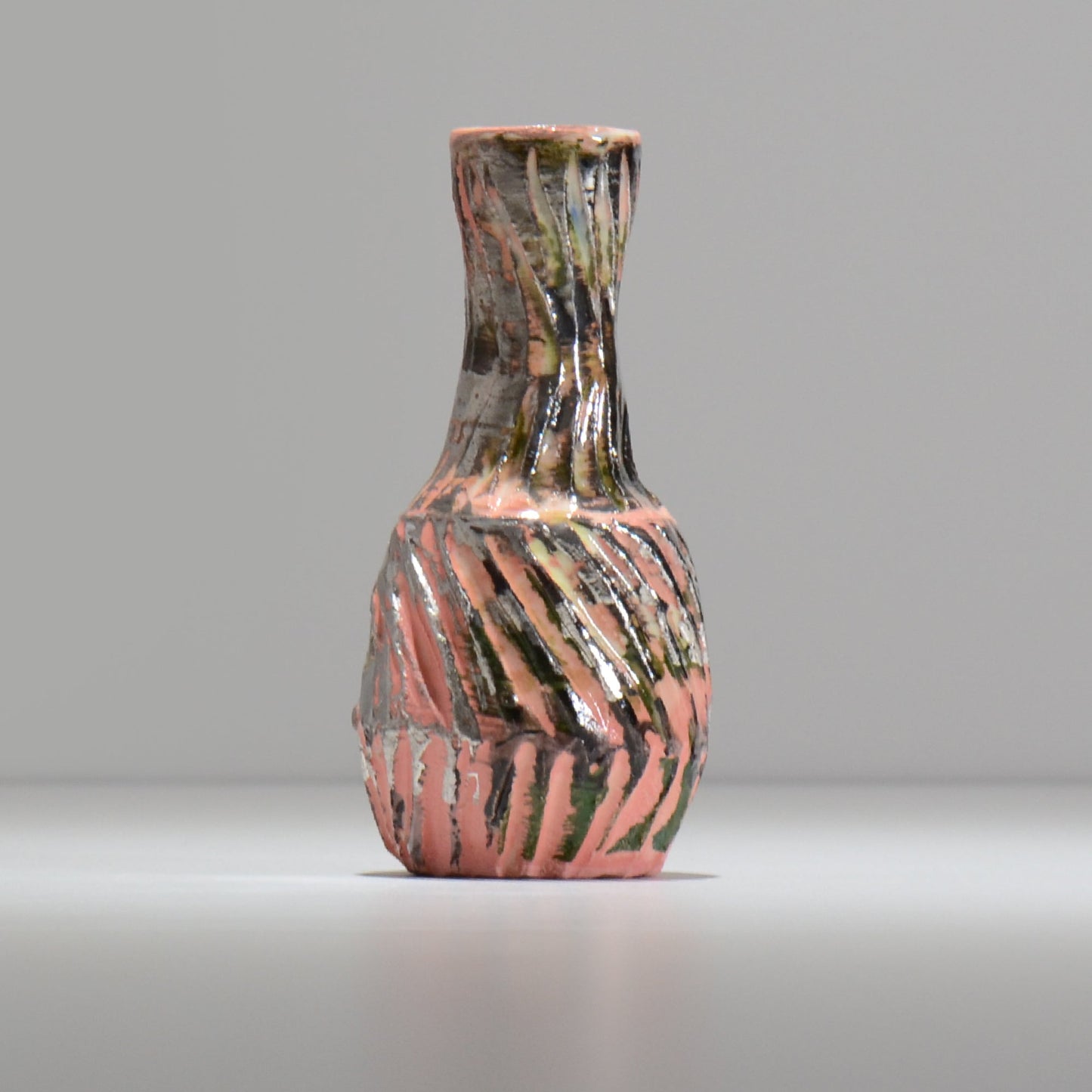 東絵理 / 一輪挿し プラチナ / platinum01_ichi03 / 約φ6.7cm / 花瓶