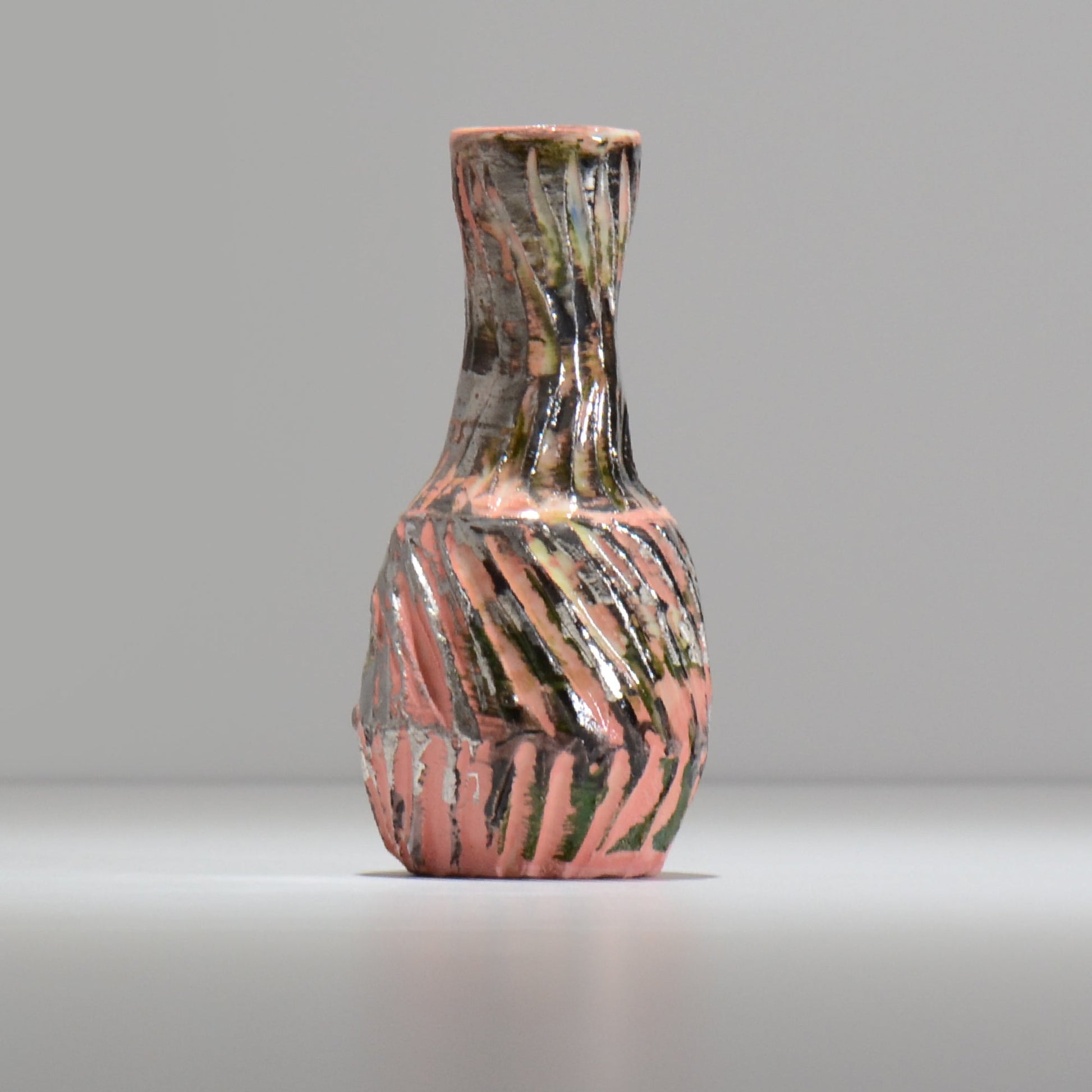 東絵理 / 一輪挿し プラチナ / platinum01_ichi03 / 約φ6.7cm / 花瓶