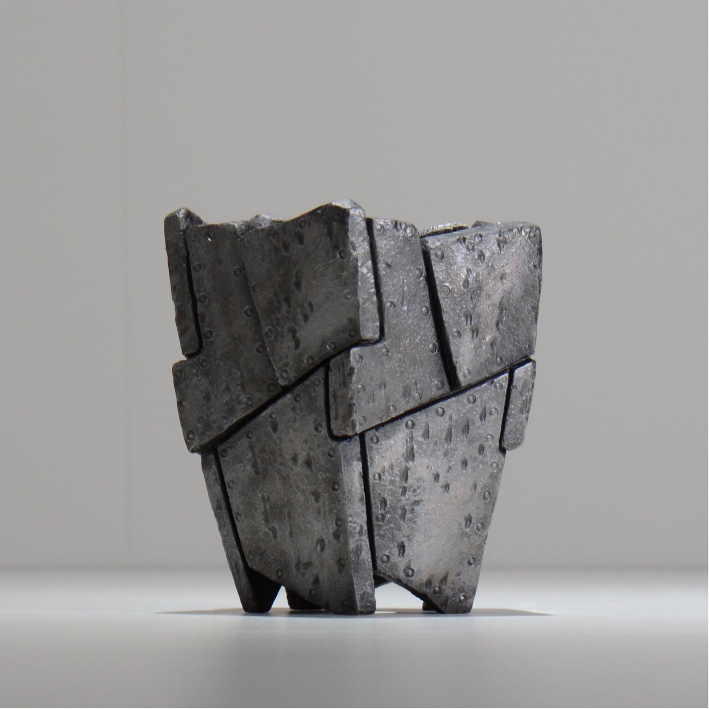 沖誠 / RIVET_SILVER_01/ 約φ11cm / S / 植木鉢