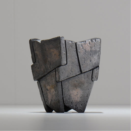 沖誠 / RIVET_SILVER_03 / 約φ11.5cm / S / 植木鉢