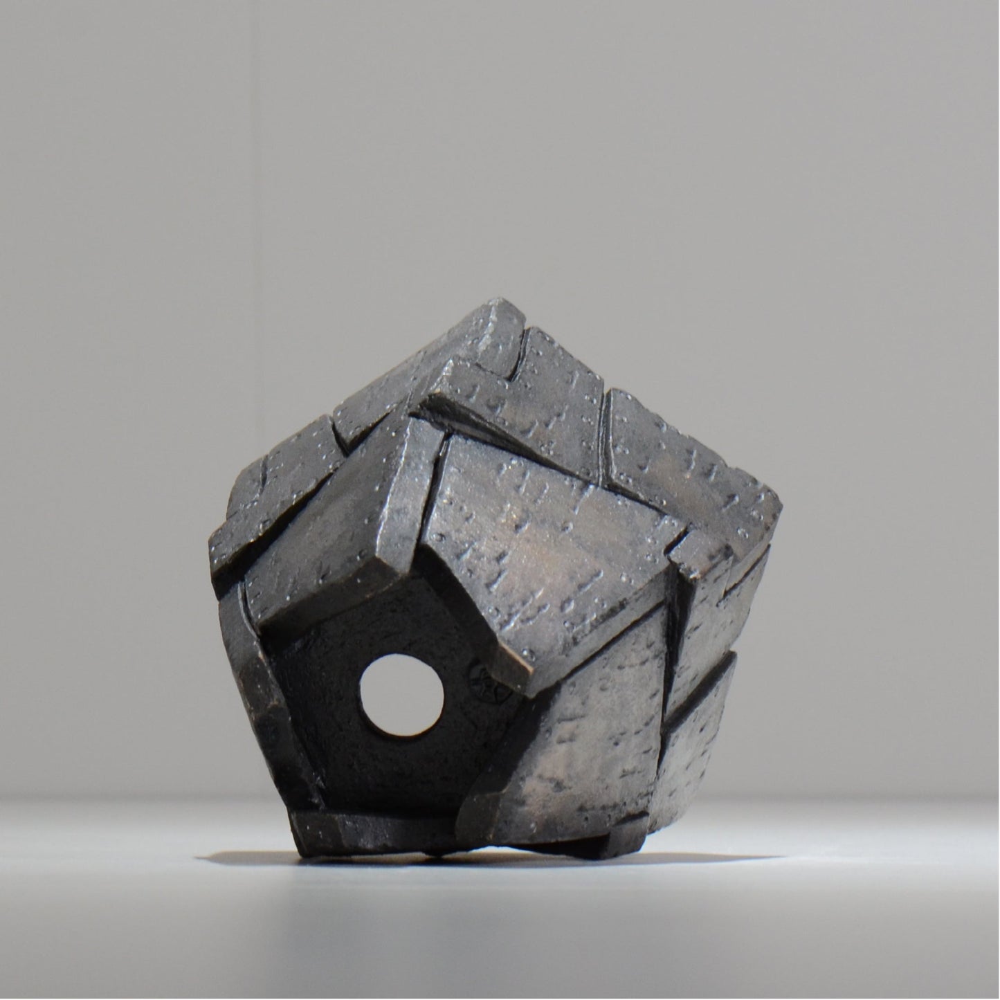 沖誠 / RIVET_SILVER_03 / 約φ11.5cm / S / 植木鉢