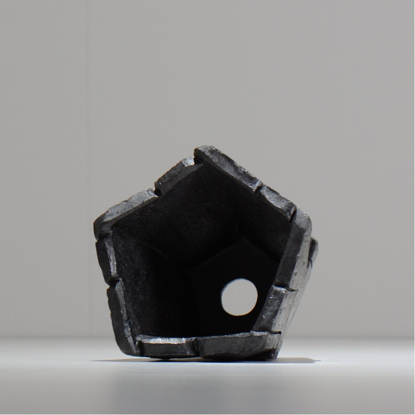 沖誠 / RIVET_SILVER_04/ 約φ11cm / S / 植木鉢