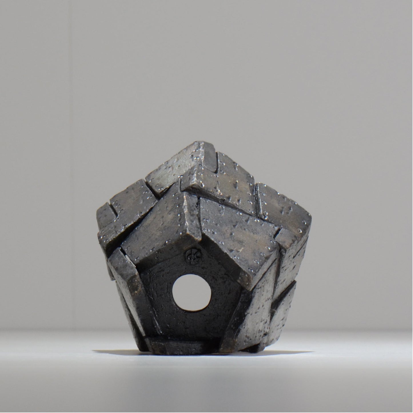 沖誠 / RIVET_SILVER_04/ 約φ11cm / S / 植木鉢