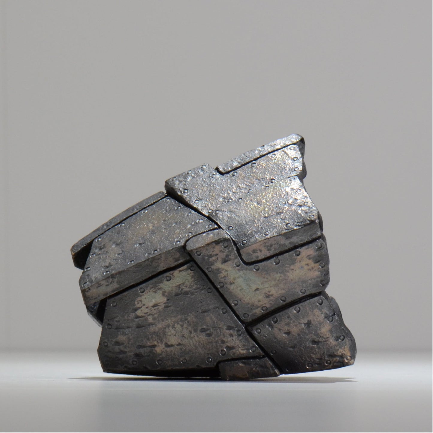 沖誠 / RIVET_SILVER_05/ 約φ11cm / S / 植木鉢
