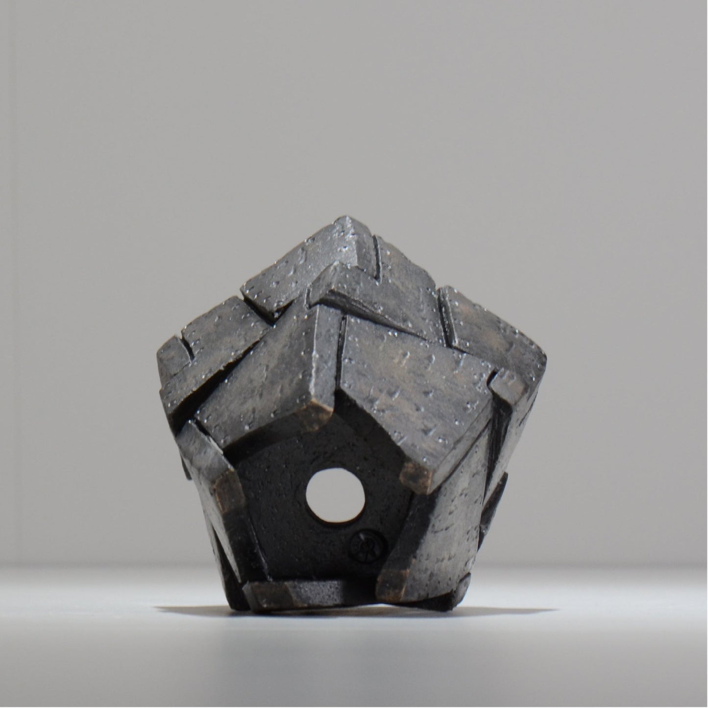 沖誠 / RIVET_SILVER_05/ 約φ11cm / S / 植木鉢