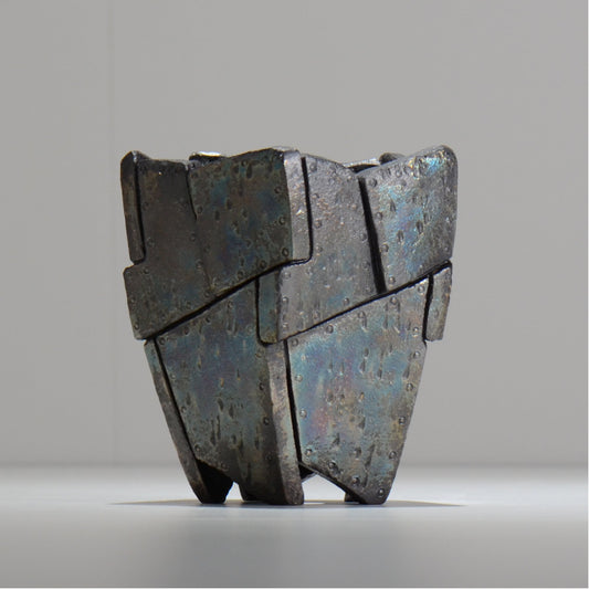 沖誠 / RIVET_SILVER_06/ 約φ11cm / S / 植木鉢