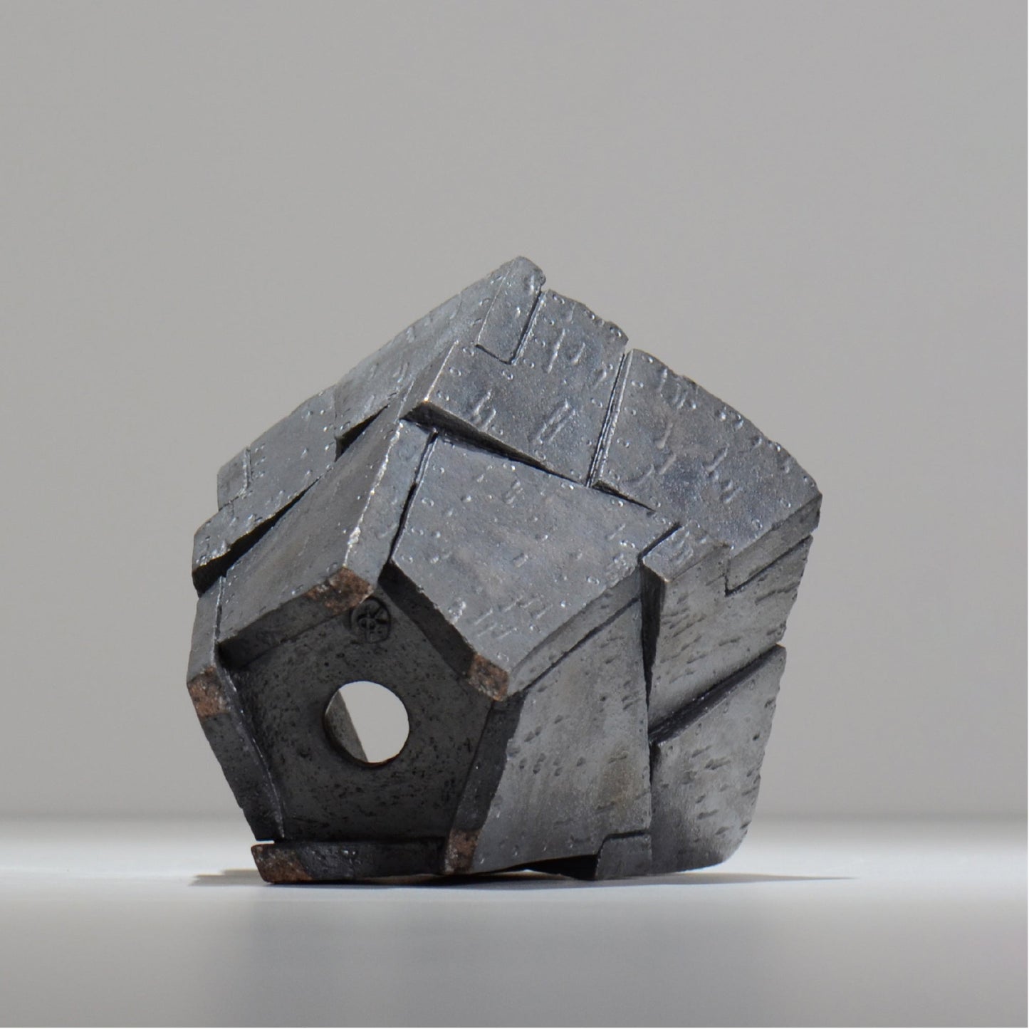 沖誠 / RIVET_SILVER_09/ 約φ14cm / M /植木鉢