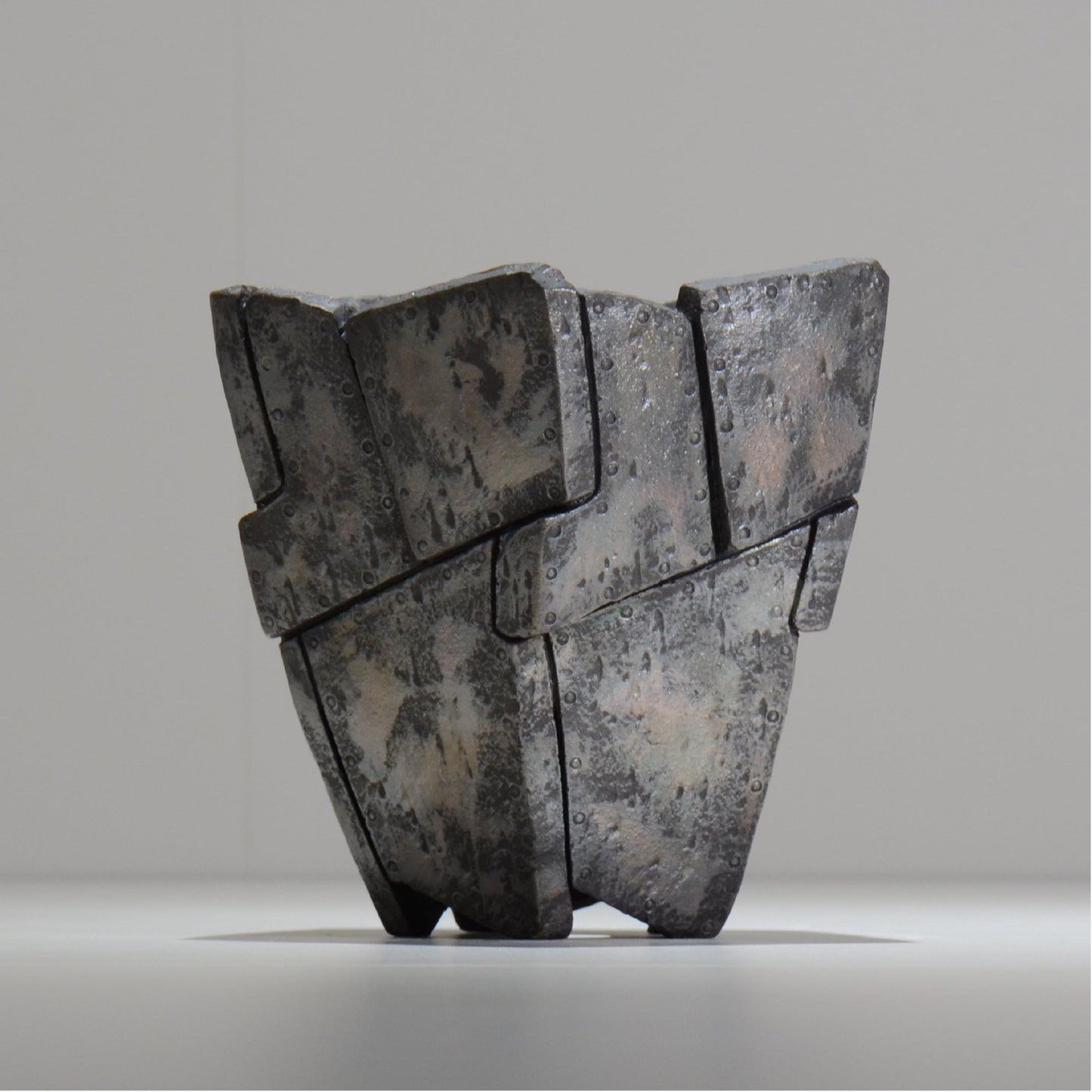 沖誠 / RIVET_SILVER_10/ 約φ14.5cm / M /植木鉢