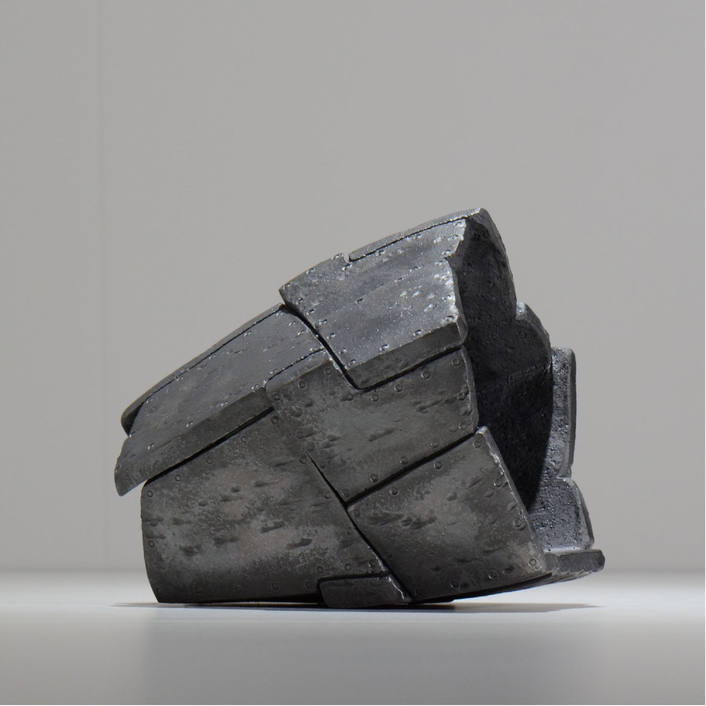 沖誠 / RIVET_SILVER_12/ 約φ13.5cm / M /植木鉢
