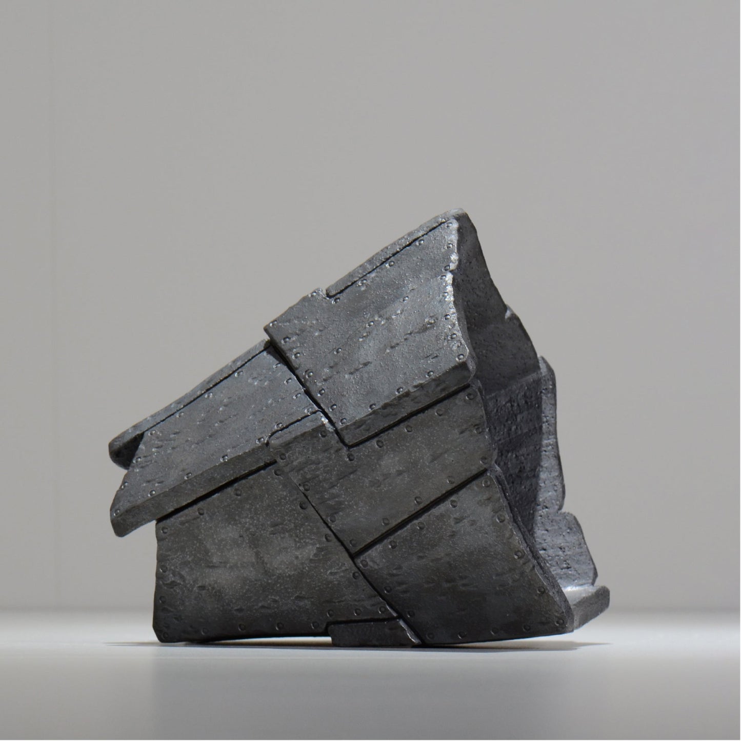 沖誠 / RIVET_SILVER_14/ 約φ17cm / L / 植木鉢