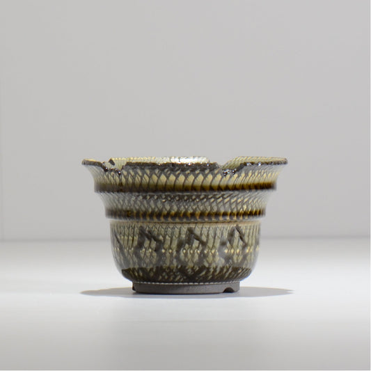 仲田唯希人 / SNAKE02 03/ 約φ11.5cm / 植木鉢