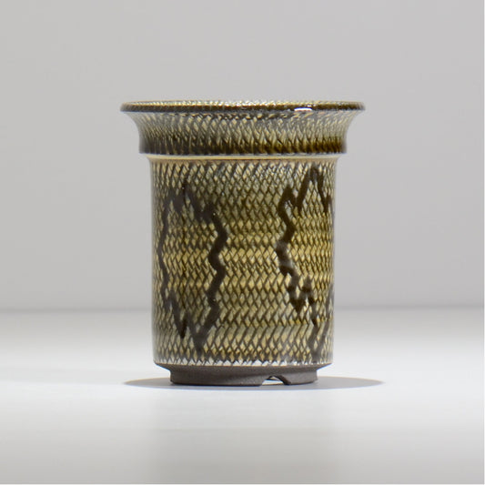 仲田唯希人 / SNAKE02 10/ 約φ9.3cm / 植木鉢