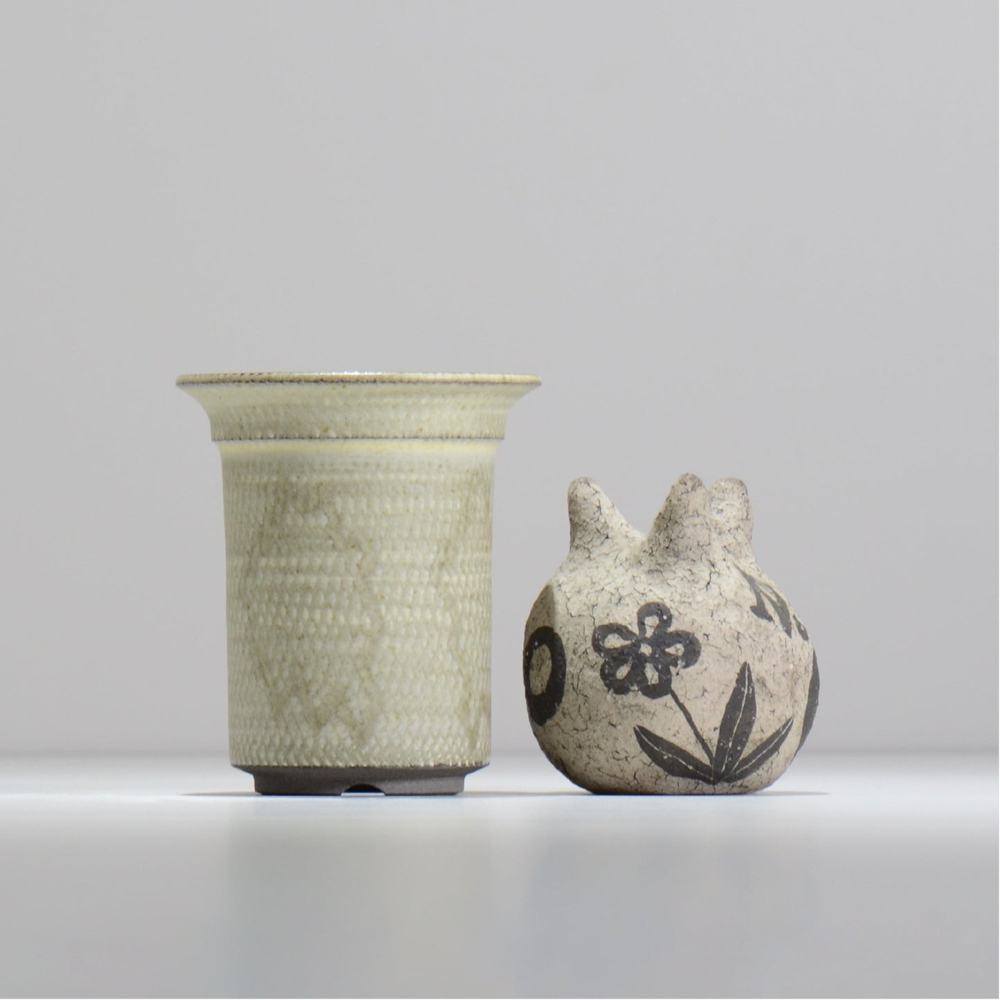 仲田唯希人 / SNAKE02 12/ 約φ9.4cm / 植木鉢