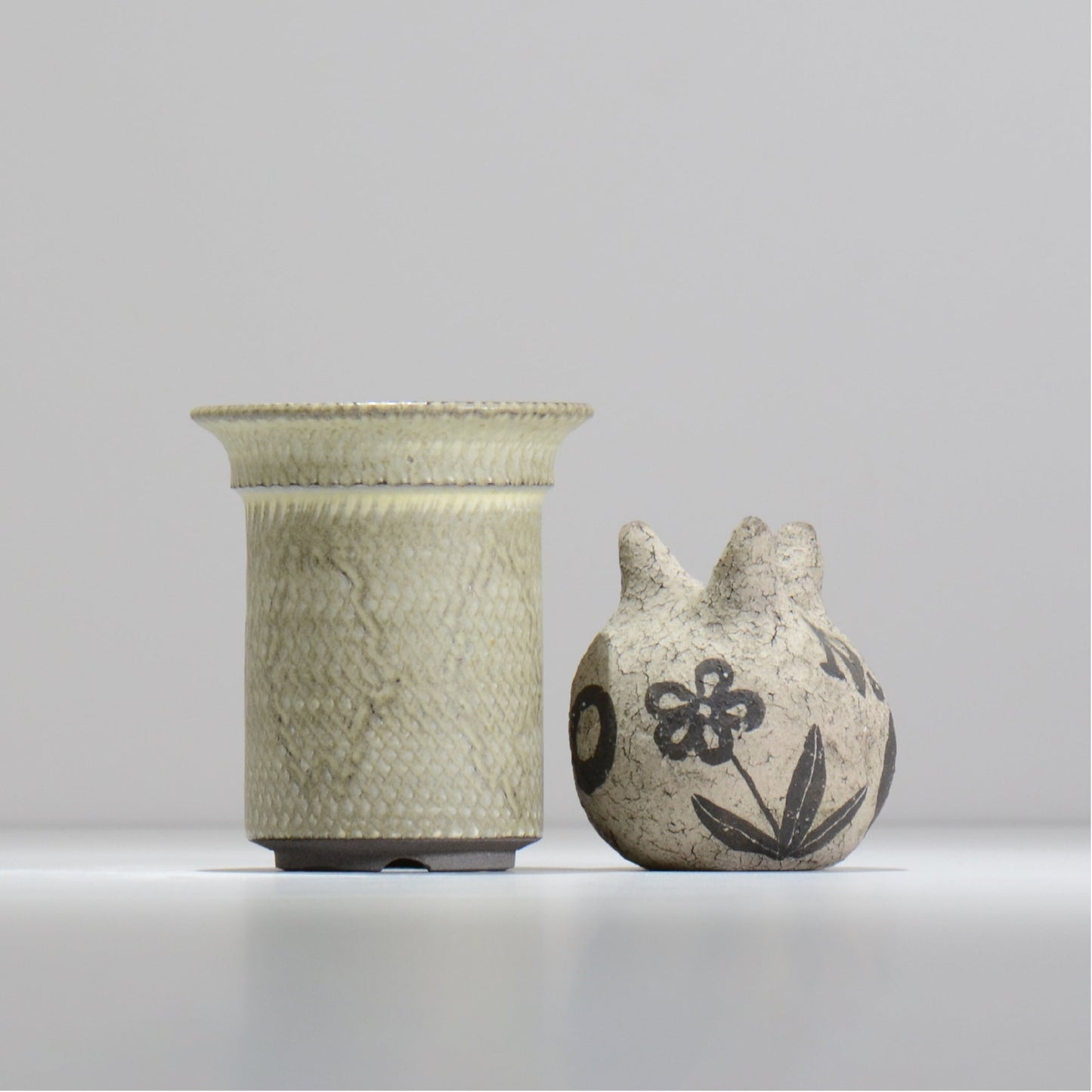 仲田唯希人 / SNAKE02 13/ 約φ9.4cm / 植木鉢