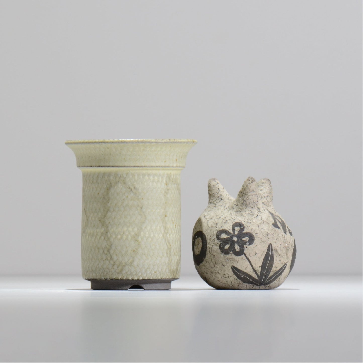 仲田唯希人 / SNAKE02 14/ 約φ9.7cm / 植木鉢