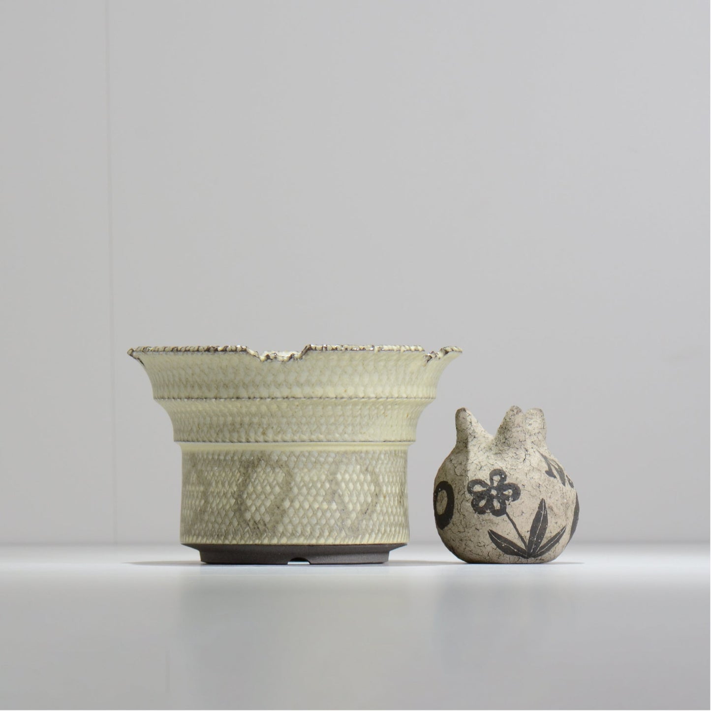 仲田唯希人 / SNAKE02 32/ 約φ17.7cm / 植木鉢