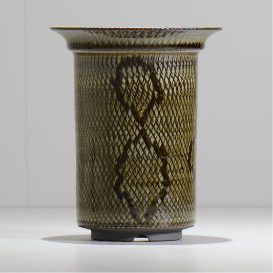 仲田唯希人 / SNAKE02 37/ 約φ14.9cm / 植木鉢