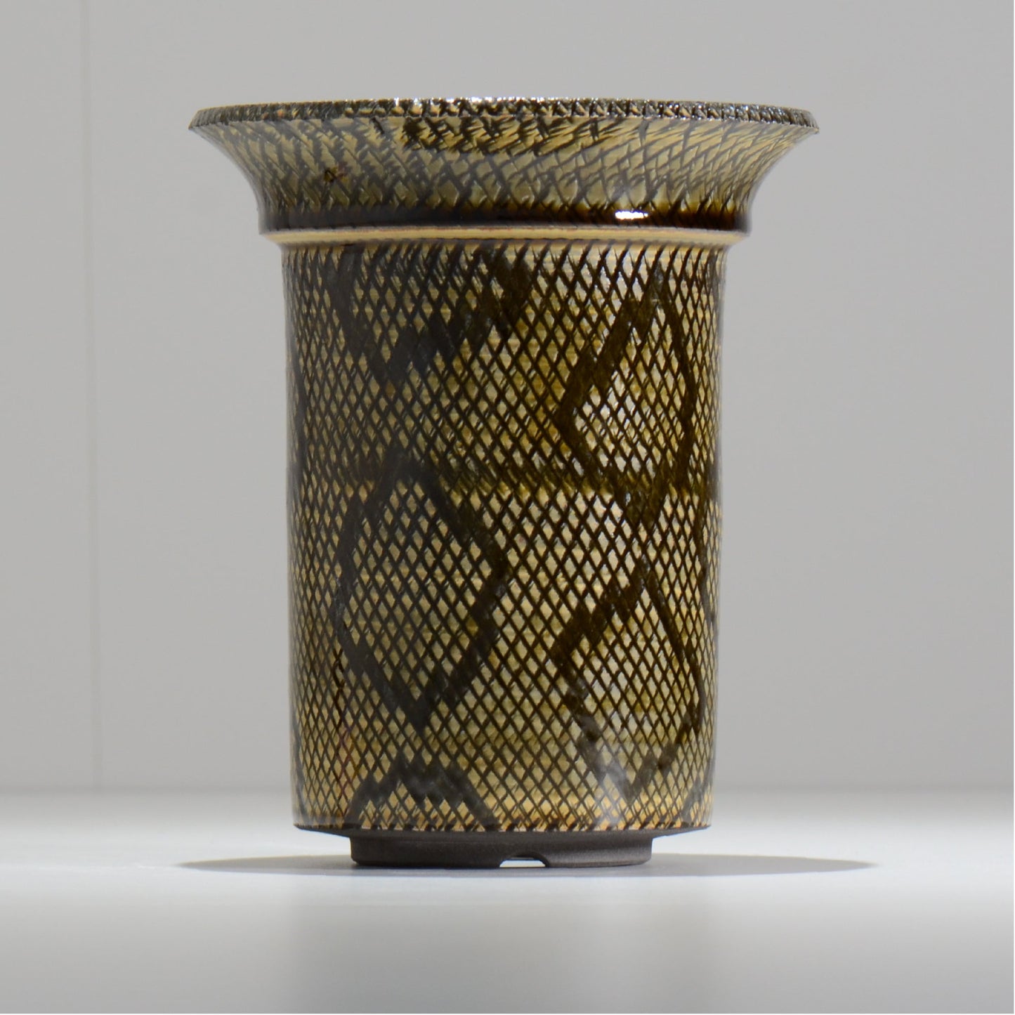 仲田唯希人 / SNAKE01_11 / 約φ15.3cm / 植木鉢