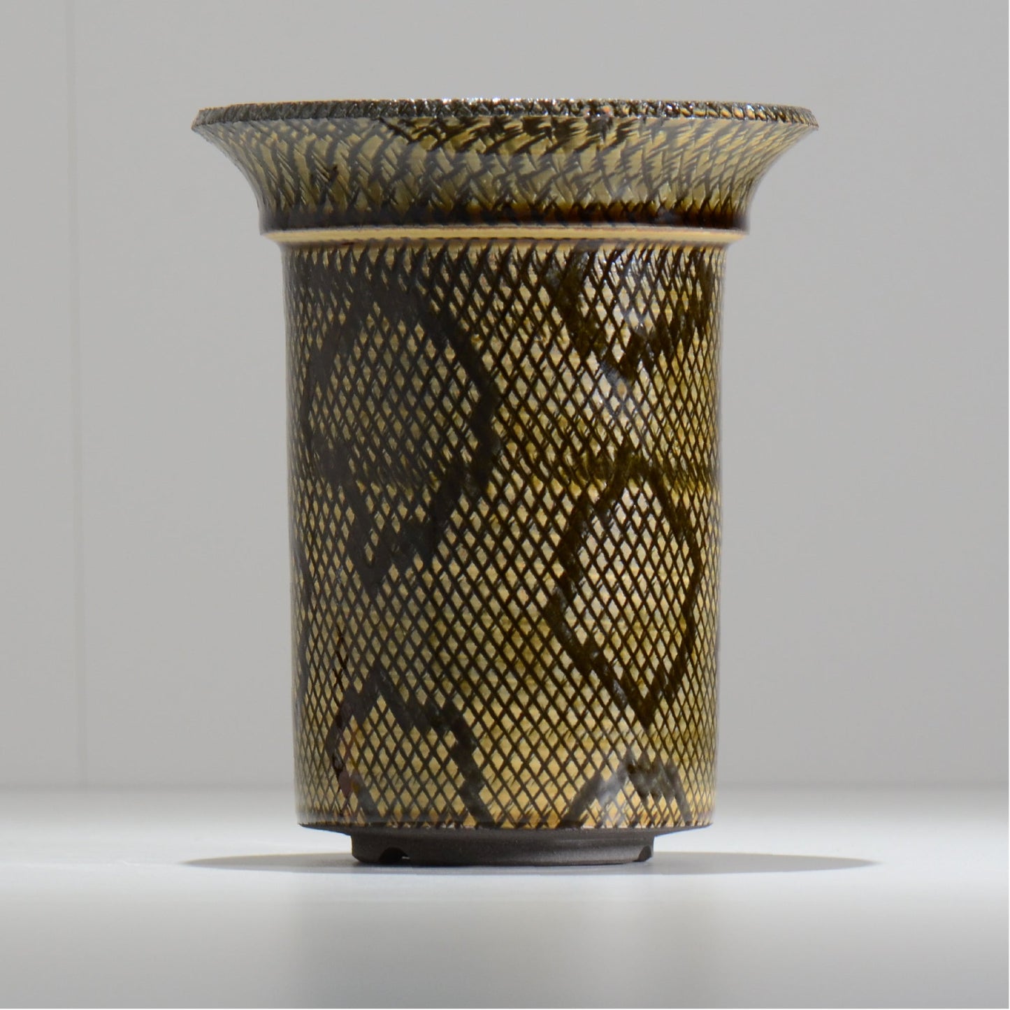 仲田唯希人 / SNAKE01_11 / 約φ15.3cm / 植木鉢