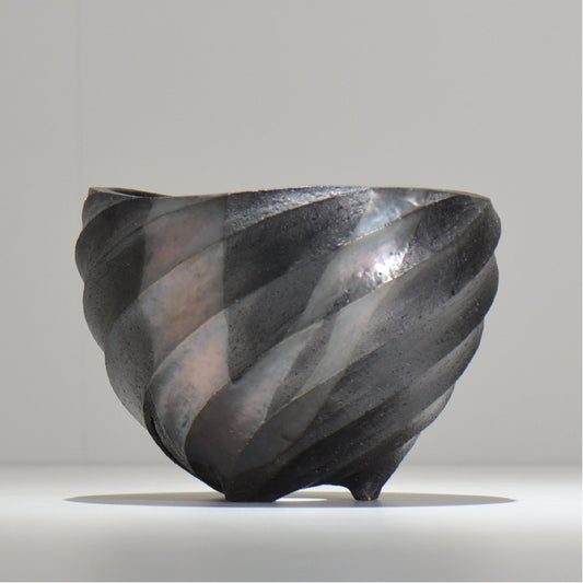 沖誠 / SPIIRAL_SILVER_18 / 約φ18.1cm / 植木鉢