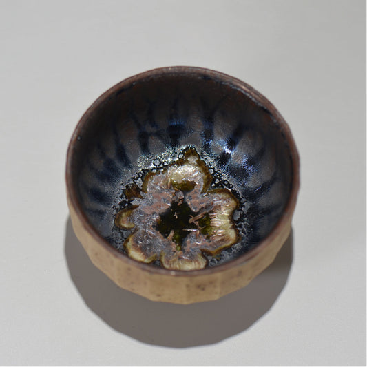 陶房Kibi / 錆墨ぐい呑み / tk_01