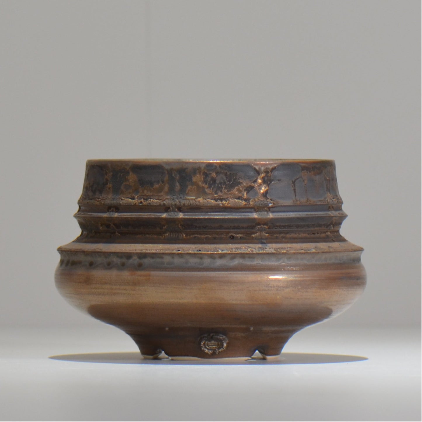陶房Kibi / スムースエッジ /tk_jb01_m / 約 φ12.5cm / 植木鉢