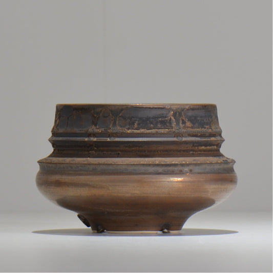 陶房Kibi / スムースエッジ /tk_jb01_m / 約 φ12.5cm / 植木鉢