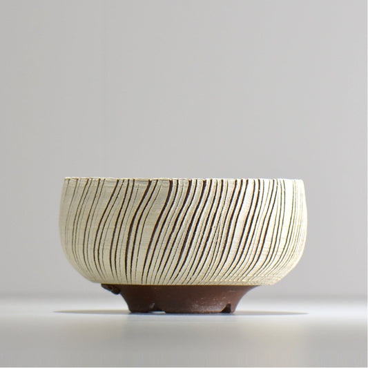 陶房Kibi / シュレッド/tksh_11_l / 約 φ15.6cm / 植木鉢