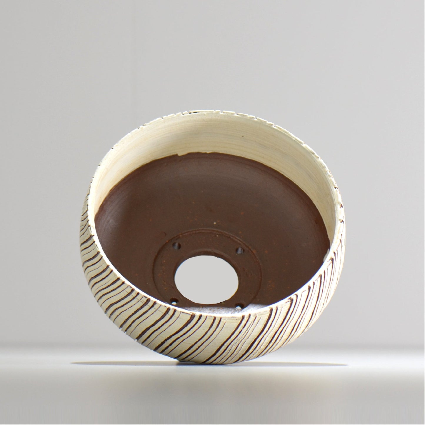 陶房Kibi / シュレッド/tksh_11_l / 約 φ15.6cm / 植木鉢