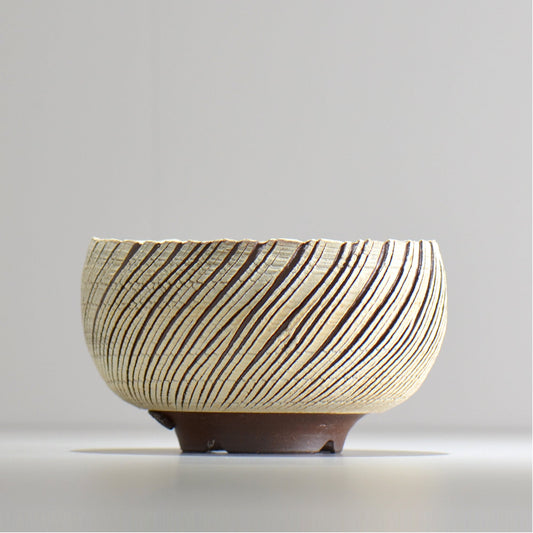 陶房Kibi / シュレッド/tksh_14_l / 約 φ15.2cm / 植木鉢