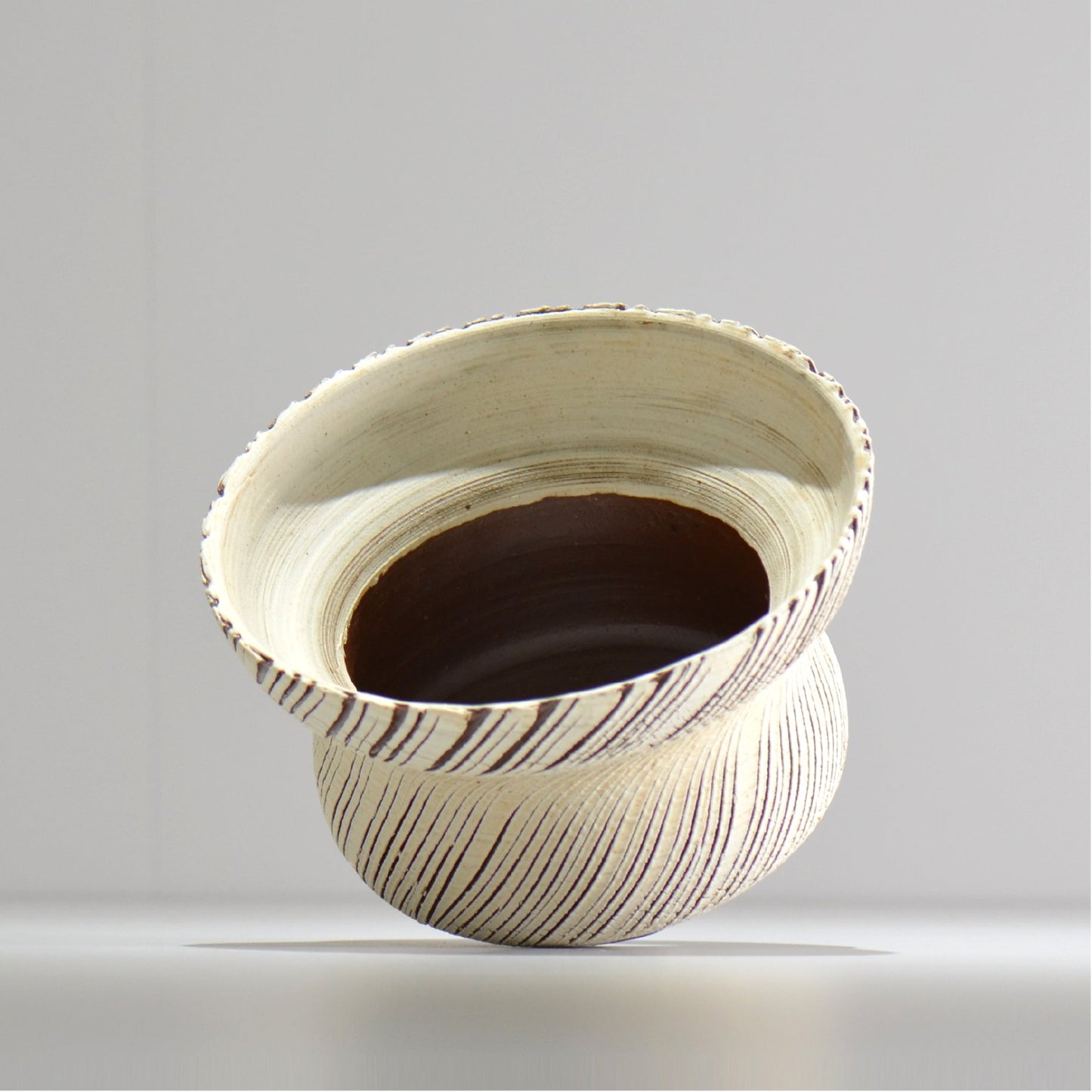 陶房Kibi / シュレッド/tksh_19_l / 約 φ16cm / 植木鉢