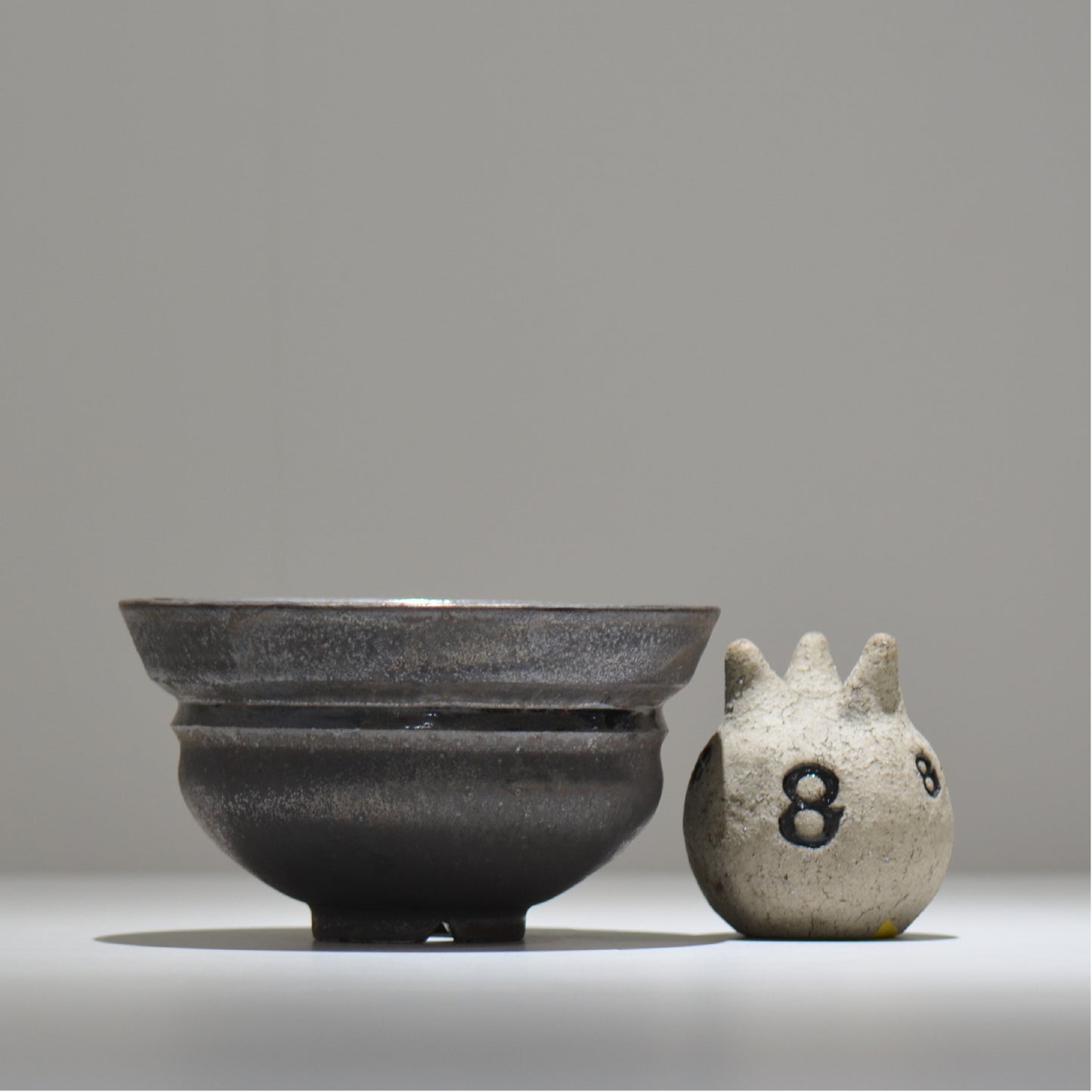 YATAGARASU / No.8 Type A 004 / XL / 約 φ17.0cm / 植木鉢