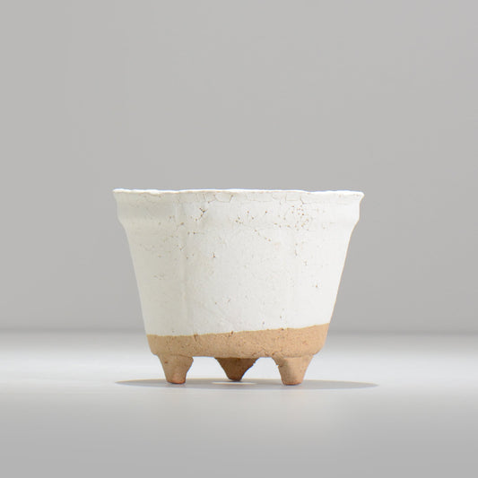 川合牧人 / UROKO POT / uroko4_02_m / 約φ12.3cm / 植木鉢