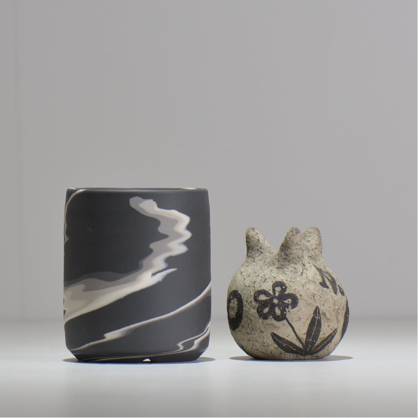 山本真郎 / 黒仙-kokusen / ys_ks09_xs/ 約φ8.8cm / 植木鉢