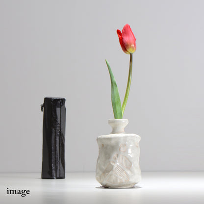 穂髙隆児 / 一輪挿し / akatuski02_ichi01/ 口径約 φ2.1cm / 花瓶