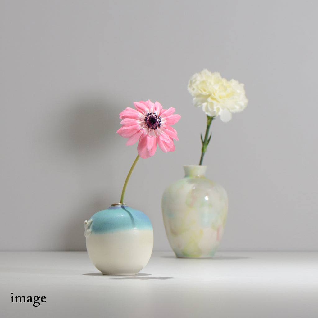 陶芸家イカンソク / 一輪挿し / ik_ichi01 / 口径約 φ2.8cm / 花瓶