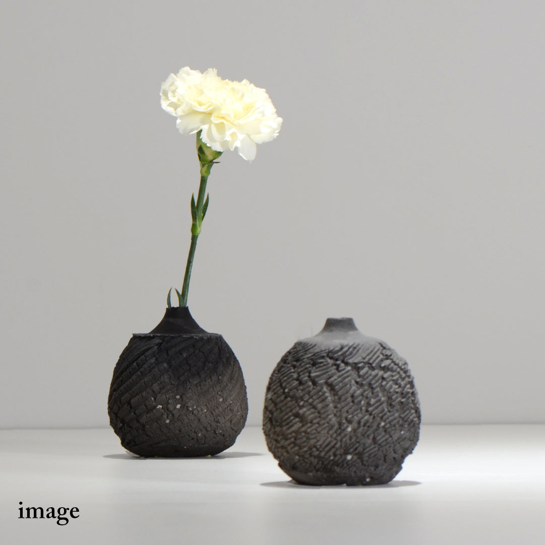 宮島將實 / tannen_ichi002  / 口径約 φ1cm  / 一輪挿し花瓶