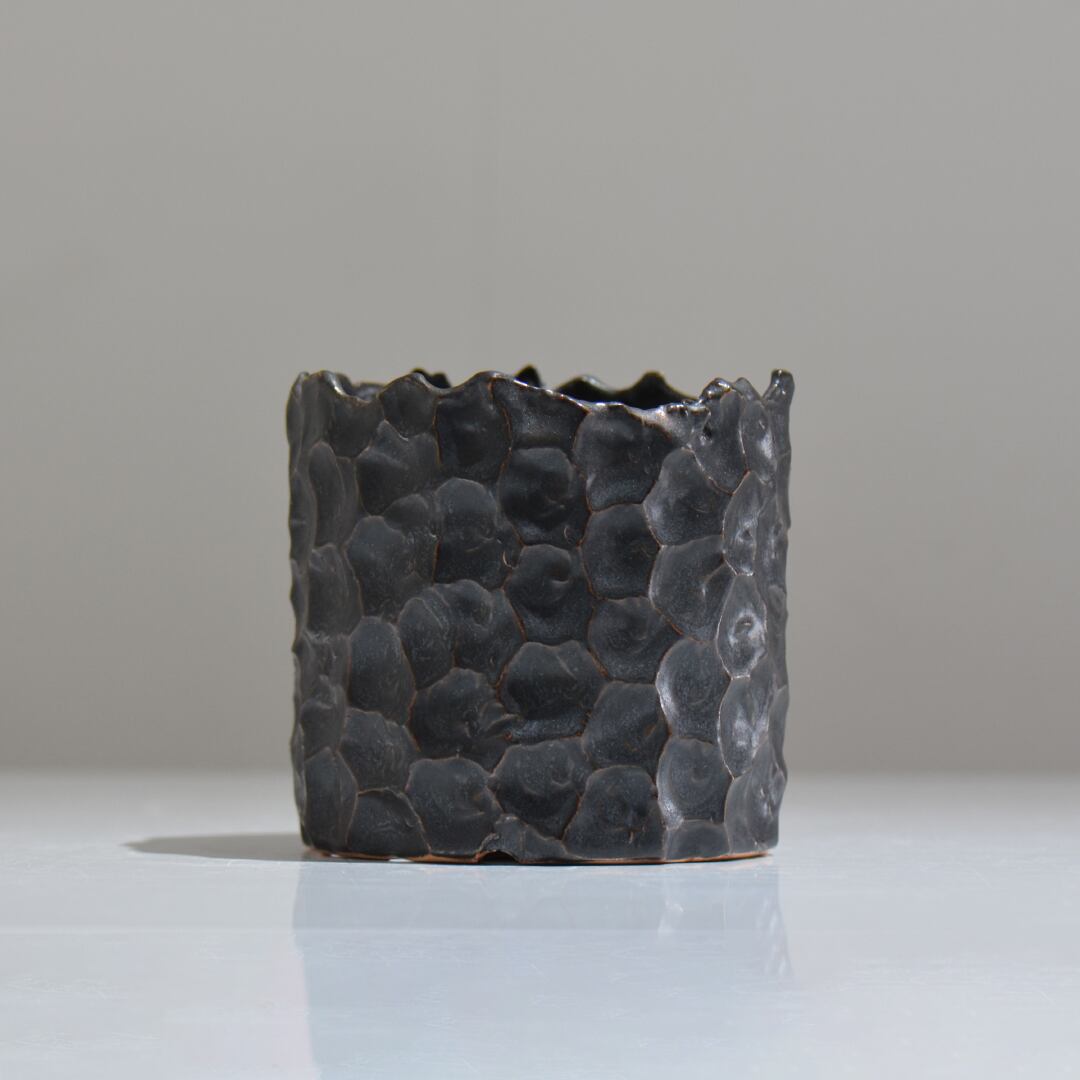 陶芸家イカンソク / ik_003 / 約φ11cm / 植木鉢