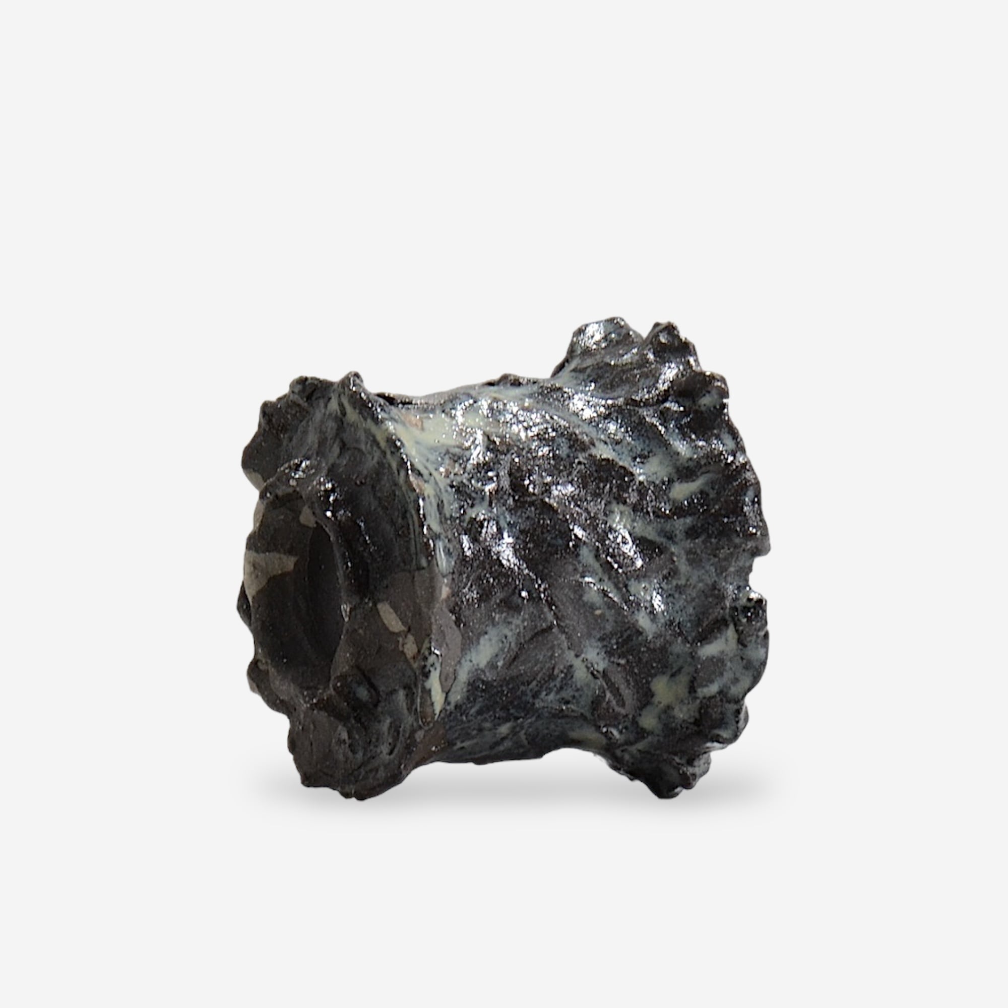 木村 貴史 / KUROSAI_BL013 /  約 φ10.5cm /  植木鉢