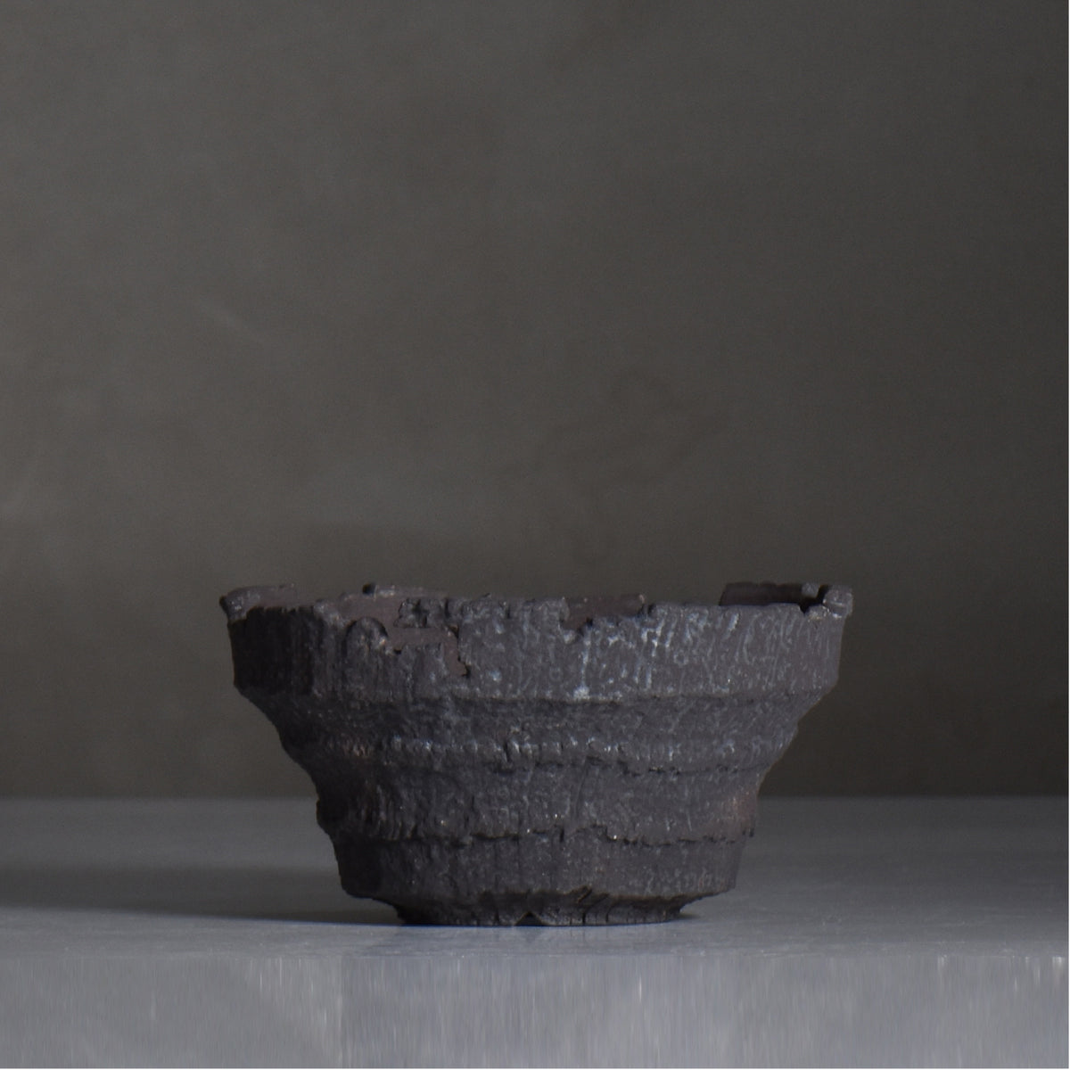 菊地元野 / AVOCADO BORDER　ブラック 03/ M / 約φ13cm / 植木鉢