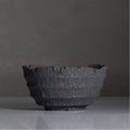 菊地元野 / AVOCADO BORDER ブラック 04/L/ 約φ16cm / 植木鉢