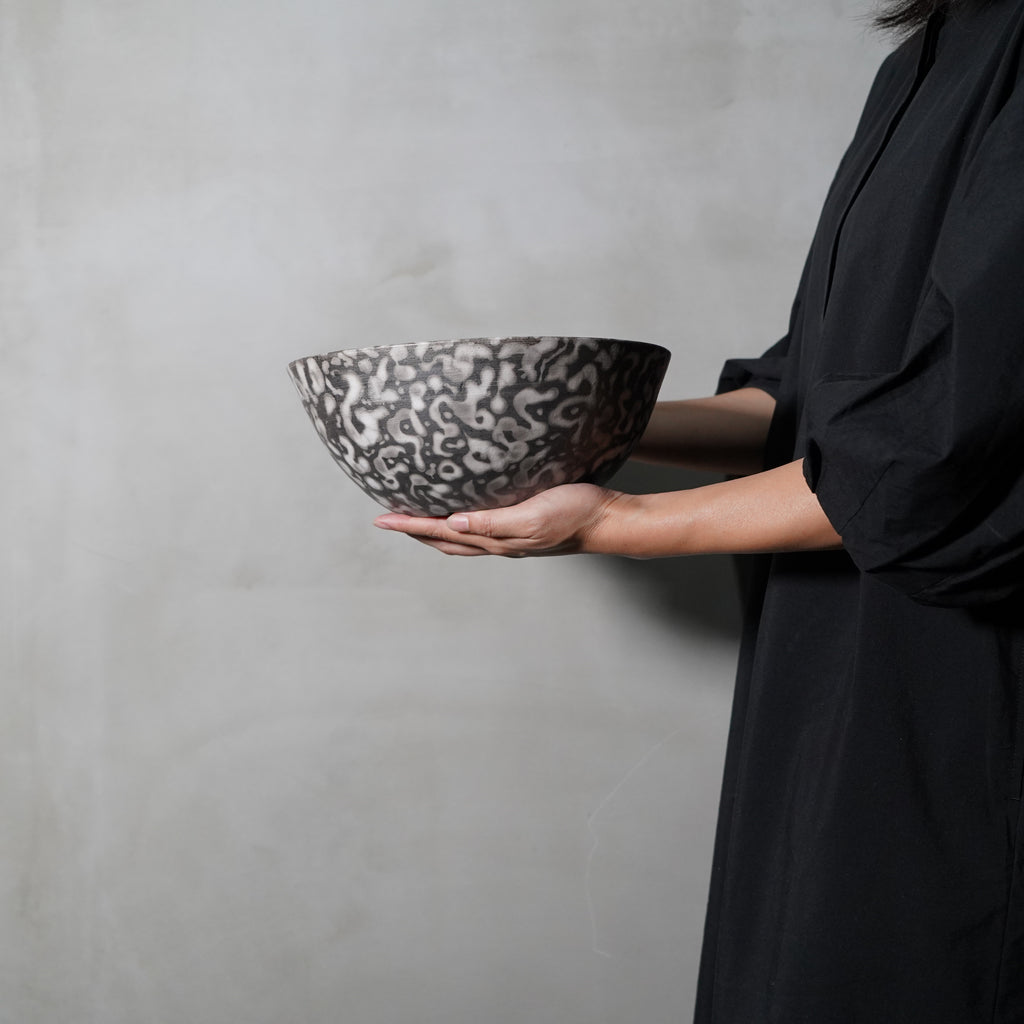 33.齋藤研一/ 雲龍 / unryu_03_big / 大鉢 /  約φ24.5cm / 植木鉢