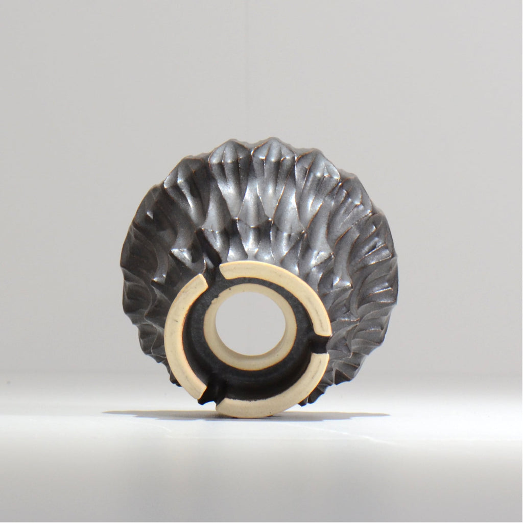 中野 明彦 / KIRIKO‗n01 / 約 φ10.3cm / S / ブラック / 植木鉢