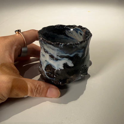 木村 貴史 / 灰釉ぐい呑 /kt_02