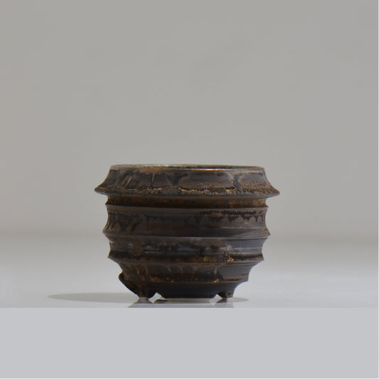 陶房Kibi / マルチエッジS04_03 / XS / 約 φ7.7cm / 植木鉢