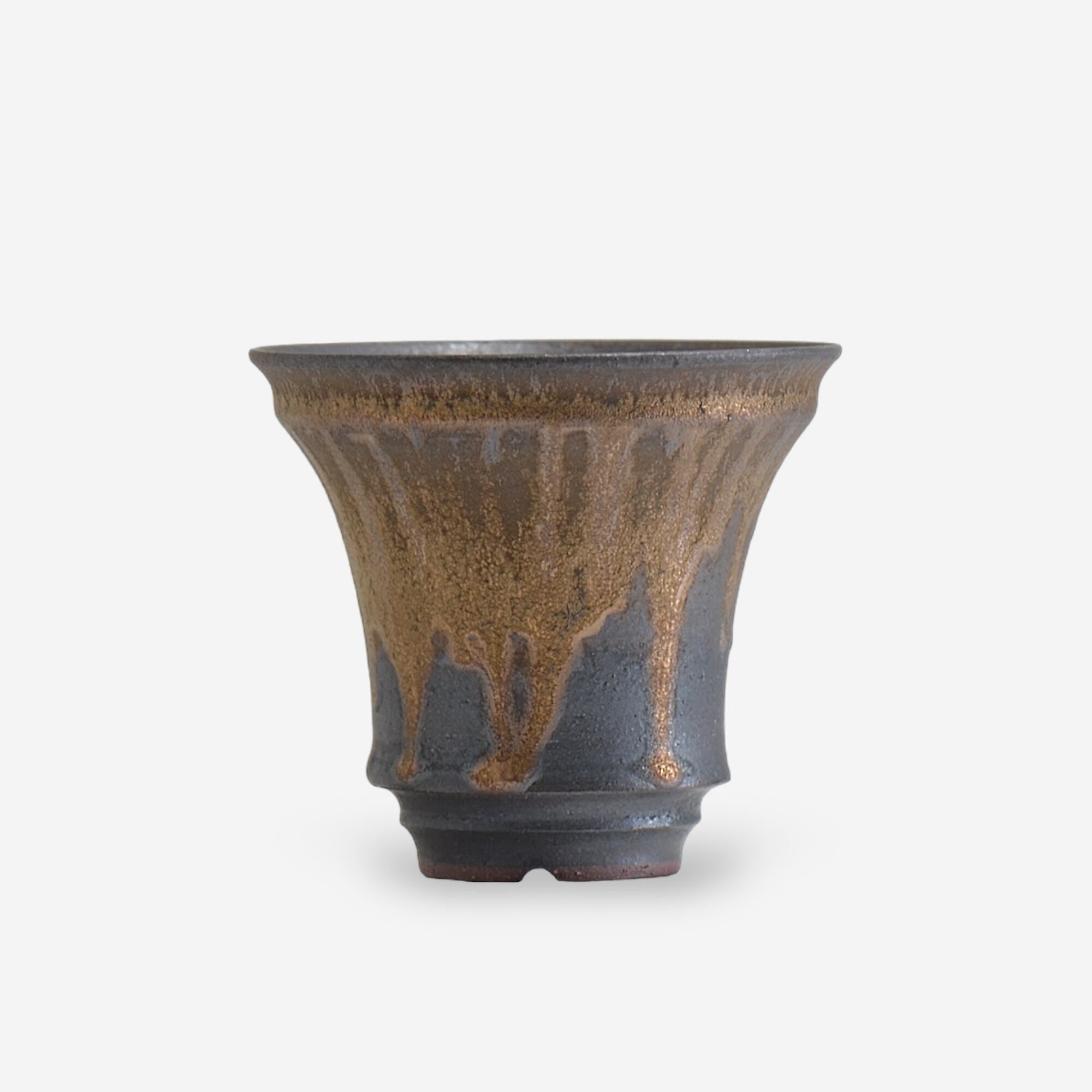 fuclay / FUCLAY black / fb_10 / 約 φ11.5cm / 植木鉢