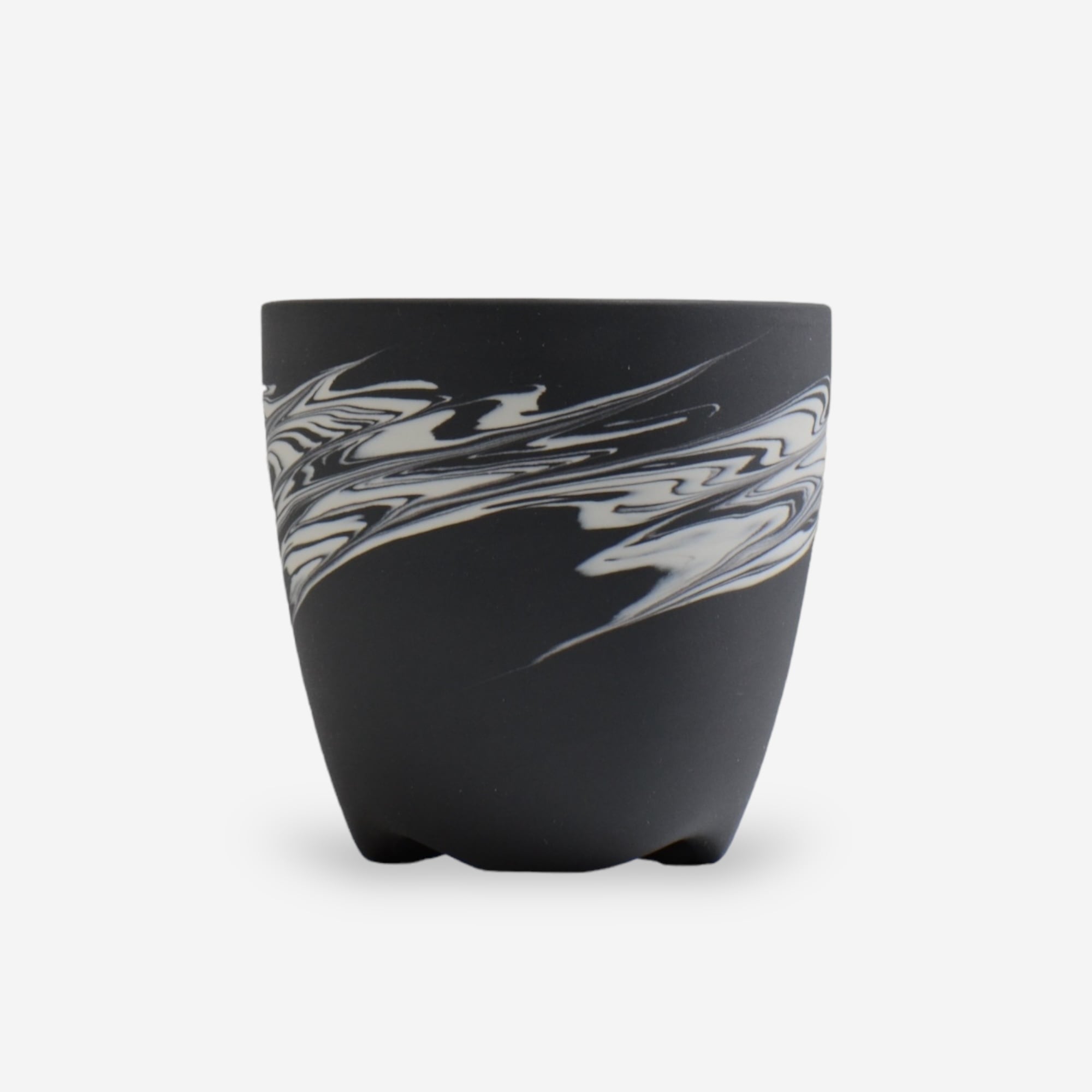 山本真郎 / 黒仙-kokusen007 / 約φ11.5cm / 植木鉢